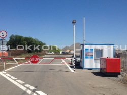 Контрольно-пропускной пункт (КПП) для строй объекта Аэропорт Южный в Пятигорске