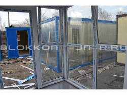 Блок-контейнер 4м, проходная, г.Ставрополь в Пятигорске