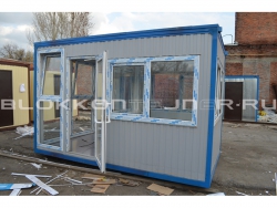 Блок-контейнер 4м, проходная, г.Ставрополь в Пятигорске