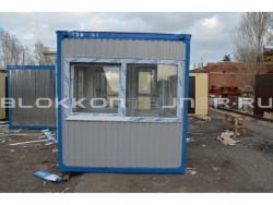 Блок-контейнер 4м, проходная, г.Ставрополь в Пятигорске