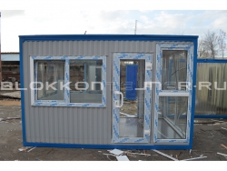 Блок-контейнер 4м, проходная, г.Ставрополь в Пятигорске
